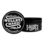 Mullet Magic Hair Paste Product Styling Clay for Men and Women Strong Matte Hold Pomade Gel Wax Cream made with Natural and Organic Ingredients