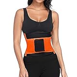 COMIOR Shapewear Damen Sportgürtel Formen Gürtel Taillen Korsett Fitnessgürtel Taillenformer Fitness Gürtel Bauchgürtel Schwitzgürtel zur Fettverbrennung Atmungsaktiv Bauchweggürtel
