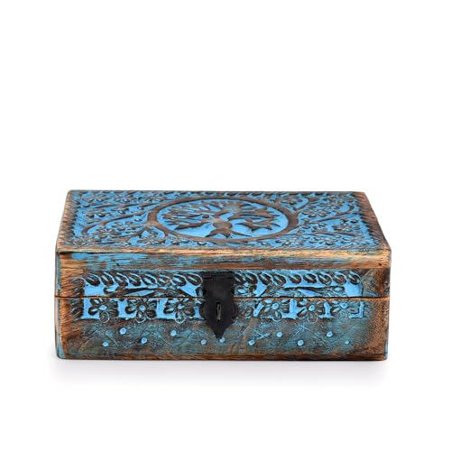 Bhavatu KC305 Wooden Jewelry Box, Tarot Box thumb #2
