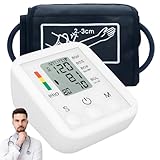 Aparelho de Pressão Arterial Digital Automático de Braço – Monitor Inteligente com Tela LCD Grande, Detecção de Arritmia, Memória para Leituras e Operação Simples