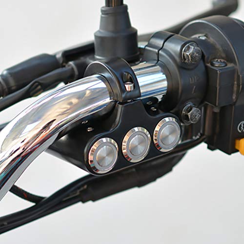 CLISPEED Interruptor da Motocicleta Farol de Nevoeiro Montado No Guiador Luz de Nevoeiro Interruptor