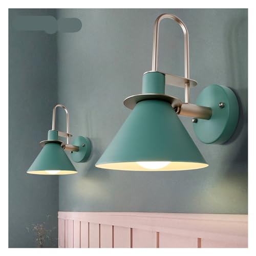 Lampe murale corne macaron noire LED blanc chaud pour salon