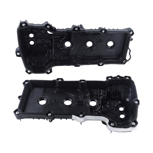 Image of FEIDKS 2PC Engine Valve Cover Kit with Gasket & Bolt Compatible with Ford Explorer 2011-2019, F-150 2011-2012, Mustang, Taurus, Edge, V6 3.5L 3.7L, Replace # BR3Z6582G BR3Z6582R (Right+Left)