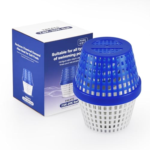 Ciunura Pool Unit Filter Cartridge for 7.5k20k Gallon Pools Replacement Filter Cartridge Compatible with All Types of Pool Systems 6-Month Service Life(Blue&White)