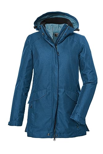 killtec Damen 3 in 1 Outdoorjacke/Funktionsjacke mit abzippbarer Kapuze und...