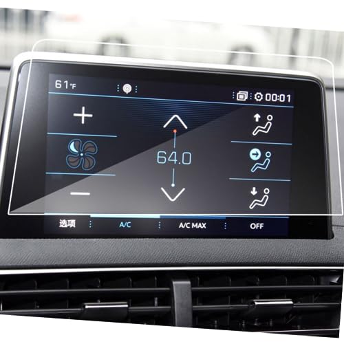Film de protection d'écran de navigation Peugeot 3008 5008 2017 2018 2019 en verre