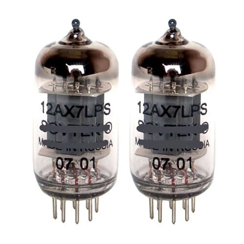 Tubes 12AX7LPS ECC83 à plaques longues lot de 2 paires pour ampli
