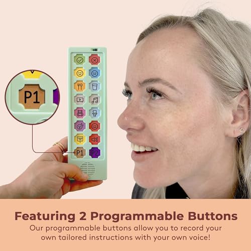 AAC Device for Autism & Speech Therapy. Non Verbal Communication Tools for Kids & Adults. Programmable AAC Communication Device. Alternative to Autism Communication Cards & PECS Cards for Autism - Image 5
