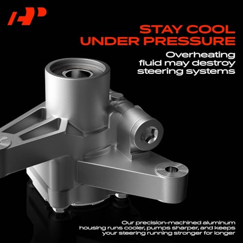 Image of A-Premium Power Steering Pump, with Pulley