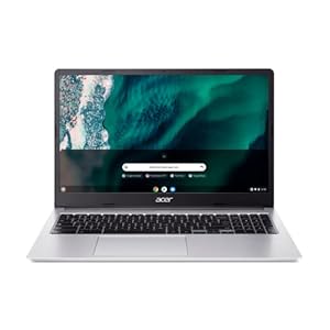 Acer Chromebook Laptop | 15.6″ Full HD Display | Intel Celeron N4500 Processor | 8GB LPDDR4X, 64GB eMMC | ChromeOS | Silver | CB315-4H-C8Y8-CA