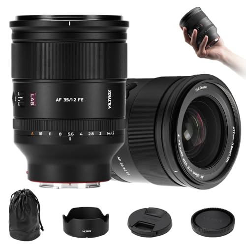 VILTROX AF 35mm F1.2 LAB N FE-Mount Full-Frame Prime Lens for Sony by VILTROX - Used condition - US$840.03