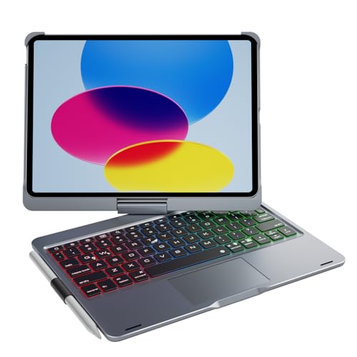 doqo iPad用キーボードケース Amazon.co.jp: doqo iPad 第10世代 第11世代ケース キーボード付き 360