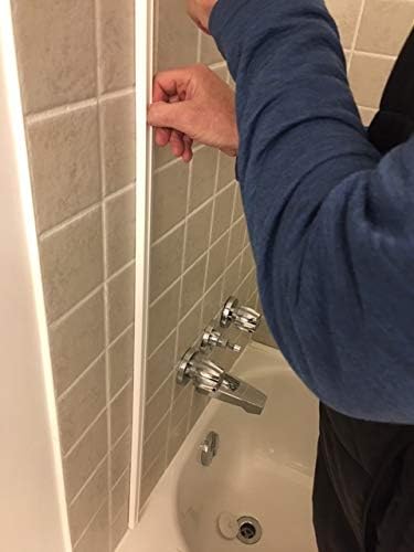 Miniatura 4 de Protector contra salpicaduras de cortina Plus con canales de pared adicionales de 6x10"