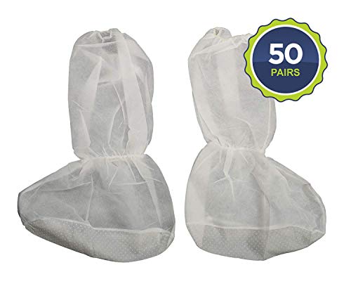 PrimaCare B77-7043 Isolation Shoe/Boot Cover, Universal Size, Pack of 100 - Thumbnail 2