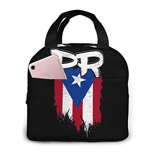 Antspuent SIBALIU486-120411397 Puerto Rico Pr Flag Lunch Bag cover
