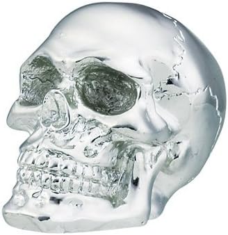 Shift Knobs - Chrome Skull Shift Knob - Cold Cast Resin - 2.5" Height