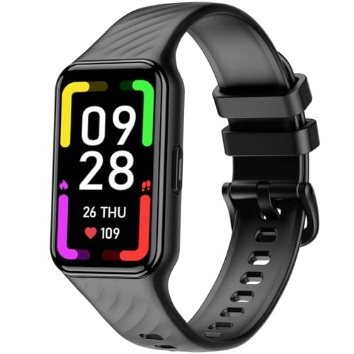 Blackview Smartwatch, Reloj Inteligente Hombre Mujer - Oxímetro(SpO2) Caloría Podómetro Sueño Pulsometro | Pantalla de 1,47 Pulgadas, Pulsera Actividad Compatible con Android e iOS (Versión Mejorada)