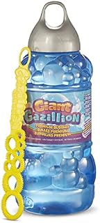 Gazillion Premium Quality 2 Litre GIANT Bubble Mixture/Solution for Bubble Machines, bubble wands and parties. Safe and non toxic. For ages 3+
