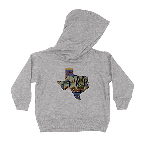 Postcard Texas Kids Hoodie Sweatshirt Toddler
