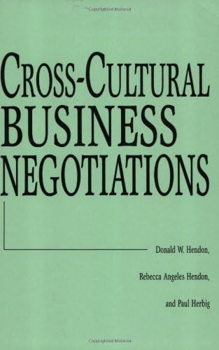 Cross-Cultural Business Negotiations (English Edition)