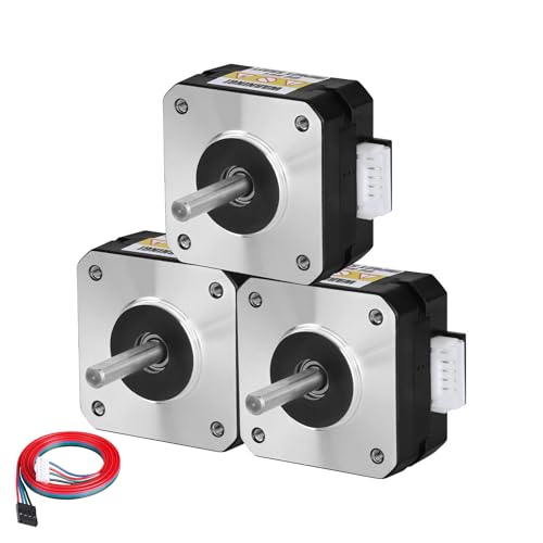 Moteur pas à pas Nema 17 à fort couple 0.16 Nm pour guidage précis 4 fils