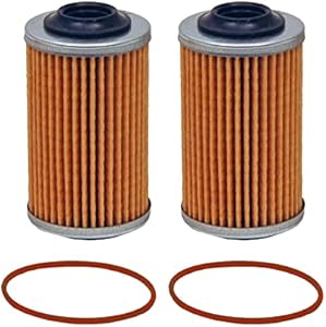 Wix Pair Set Of 2 Engine Motor Oil Filters For Cadillac Chevrolet GMC Oldsmobile Pontiac Saab 9-3 9-4X 9-5 ATS Aurora Camaro Canyon Caprice Colorado CTS G8 Intrigue SRX STS V6 DOHC 24 Valve FI