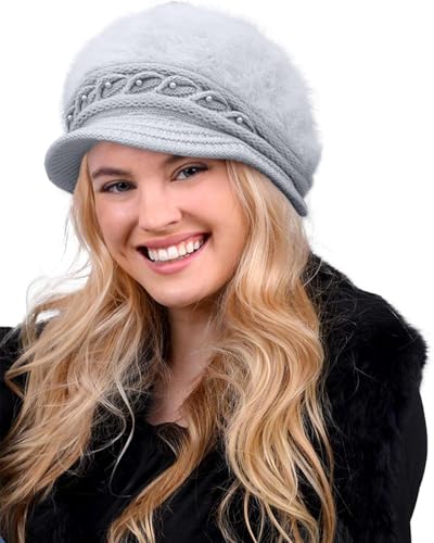 CheChury Berretto da Donna in Maglia Donne Lana Caldo Cappelli Donna Calda Cappello Invernale Ragazza Beanie Morbido a Maglia Berretto Fodera in Pile Inverno Cappello Viaggio Vacanza Tempo Libero CheChury Berretto da Donna in Maglia Donne Lana Caldo Cappelli Donna Calda Cappello Invernale Ragazza Beanie Morbido a Maglia Berretto Fodera in Pile Inverno Cappello Viaggio Vacanza Tempo Libero