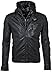 Produktbild Gipsy Lederjacke Alek W18 LATRIV mit verstaubarer Kapuze Herren