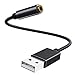 Produktbild JOLIGAEA USB Externe Soundkarte Headset Adapter USB auf 3.5mm Buchse, Stereo Audio Adapter für PS4, Headset(CTIA/OMTP Standard), Mikrofon, Laptop oder 4 Pole TRRS Mikrofon - Schwarz