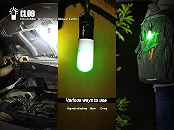 Fenix Flashlights CL09 LED Lantern with Black Battery