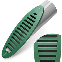 4 Inch Yard Drain, Green Angled Drainage Grate for Sump Pump Discharge & Downspout Extension Angled Slope Drainage Pipe Compatible with 4-inch Connectors Reduce Stagnant Water