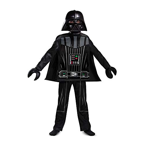 Disguise Lego Darth Vader Costume For Kids, Deluxe Lego Star Wars Themed Children's Character Outfit, Child Size Small (4-6) Black (115379L) #TOP3
