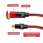 FILN-12v-led-Indicator-Light-piolt-Signal-lamp-with-Mini-5-pcs-8mm51624V-watarproof-red-Green-Bule-Yelow-White-Panel-Lights