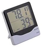 Digital Hygrometer - Indoor Humidity and Temperature Sensor - Accurate Readings - Easy Installation