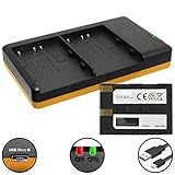 Lieferumfang: 1x mtb more energy wiederaufladbare Hochleistungs-Batterie / 1 x Duo-Slot-Ladeschale / 1x Micro-USB-Kabel