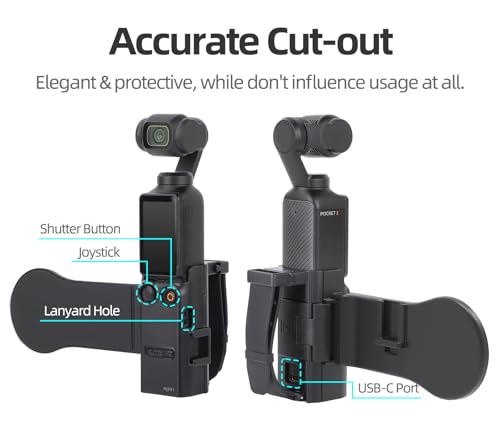 Support magnétique DJI Osmo Pocket 3 avec cadre extension vlogging