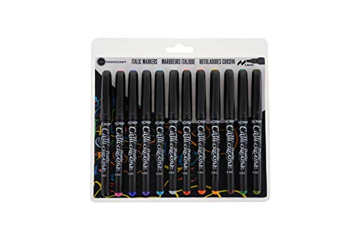 Callicreative Manuscript Broad 12 Pieces Markers With 3 6mm - View #9