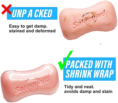 Image of Shrink Wrap Bags, 500 PCS 4x6 Clear PVC Heat Shrink Bags for Soap | Crystal Clear PVC Shrink Bags for Handmade Soap, Wax Melts, Small Gifts, DIY Crafts & Professional Packaging