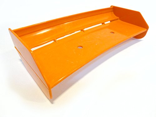 King Motor Orange Plastic Wing Fits HPI Baja 5b, SS, 2.0, King Motor and Rovan Buggies and other Baja vehicles