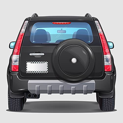 Hosnye Race Flag License Plate Frame Checkerboard Vintage Board Metal 2 Pcs 2 Holes Black Licenses Plates Frames Front Licenses Plate Covers Car Tag Frame For Women Men Us Vehicles #TOP5