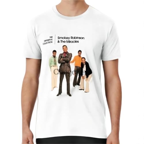 Photo de PUMPKINPAIPAI Men-t-Shirt-Smokey-Robinson-and-The-Miracles-Women-Tshirt