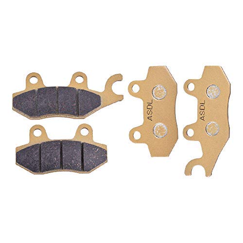 N-brand Motorcycle Front and Rear Brake Pads Set for AJS NKT 2-250 Naked 08-09