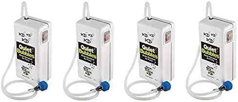 Marine Metal Aerator Quiet Bub 1.5V 33 Hrs W/2 'D' Battery (Fоur Расk)