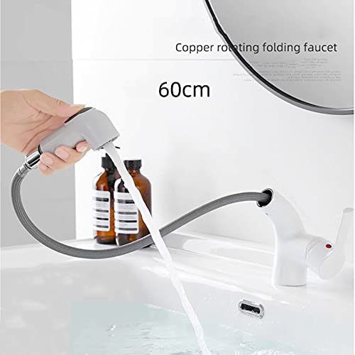 Robinet de lavabo avec douchette pour simplifier votre routine beauté matinale