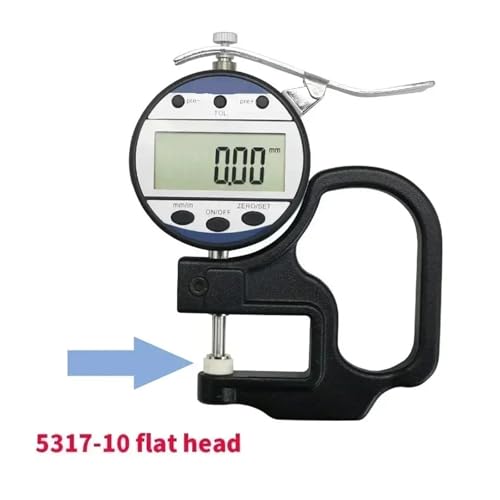 Calibrador digital espesor 0-10mm cabeza cerámica miniatura 2