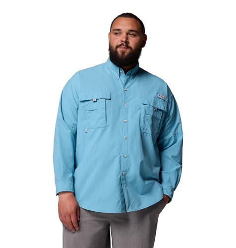 Image of Columbia Men's PFG Bahama II Long Sleeve Fishing Shirt