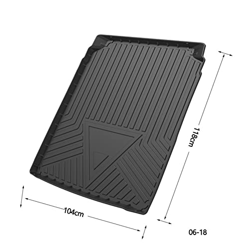 Tapis de coffre pour Arteon et CC en TPO sur mesure pour protection auto de 2006 à 2020
