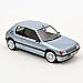 Norev- Voiture Miniature de Collection, 184857, Topaze Blue, Peugeot 205 GTI 1,6 1988