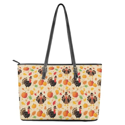 Rnyleeg Leather Shoulder Bag for Women Large Tote Bag for Work Waterproof Top Handle Handbag Portable3