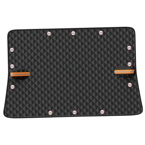 Couverture de neige de pare-brise voiture 93.7x58.3 pouces magnétique hiver toutes saisons pour SUV